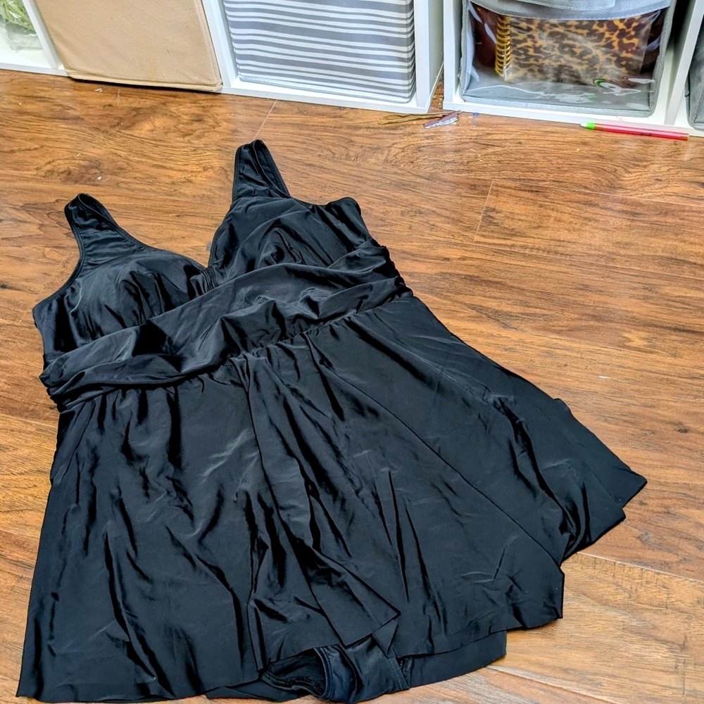 Torrid Black fit and flare swimsuit - One piece size 1
